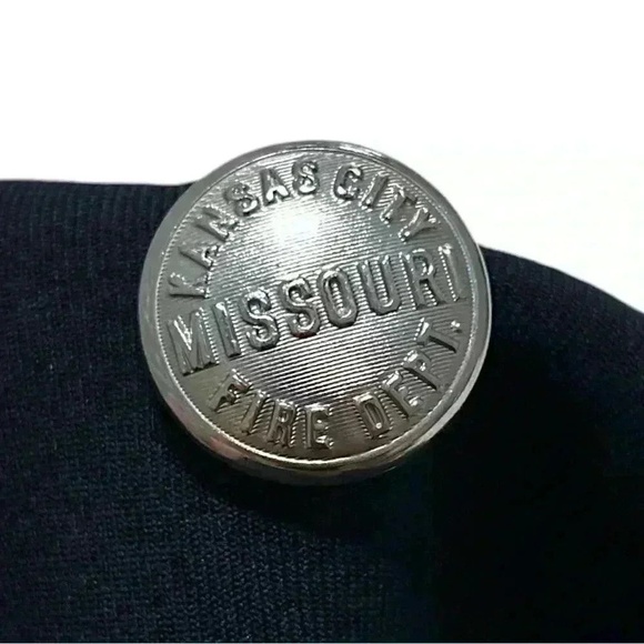 Vintage 1954 American Red Cross Firefighter Dress Jacket  Rare Historical‎ Piece - Picture 9 of 13